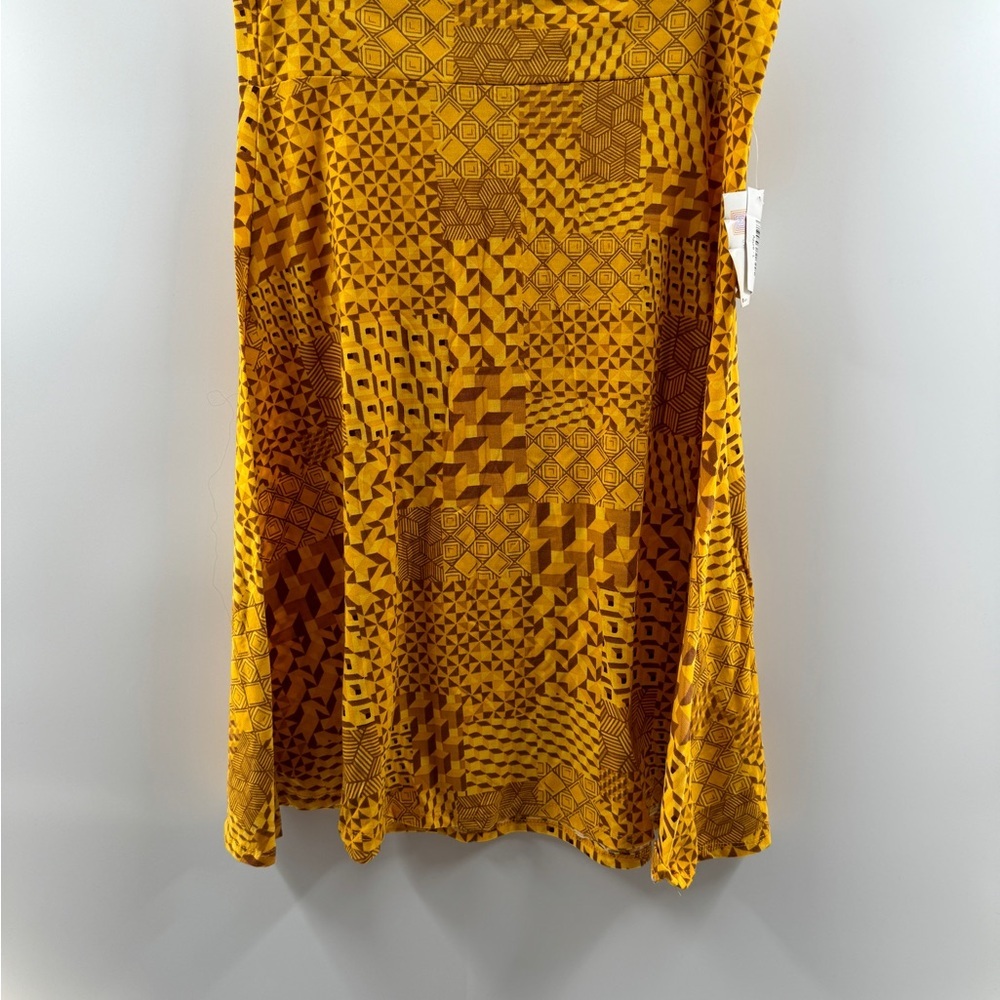 LuLaRoe Azure Skirt NWT – Women’s Large Yellow Geometric Print